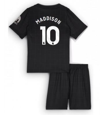 Tottenham Hotspur James Maddison #10 Udebanetrøje Børn 2025-26 Kortærmet (+ Korte bukser)